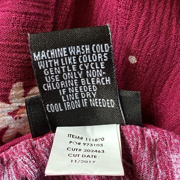 Torrid Babydoll Floral Daisy Blouse Top, Size: 2X - Picture 4 of 9